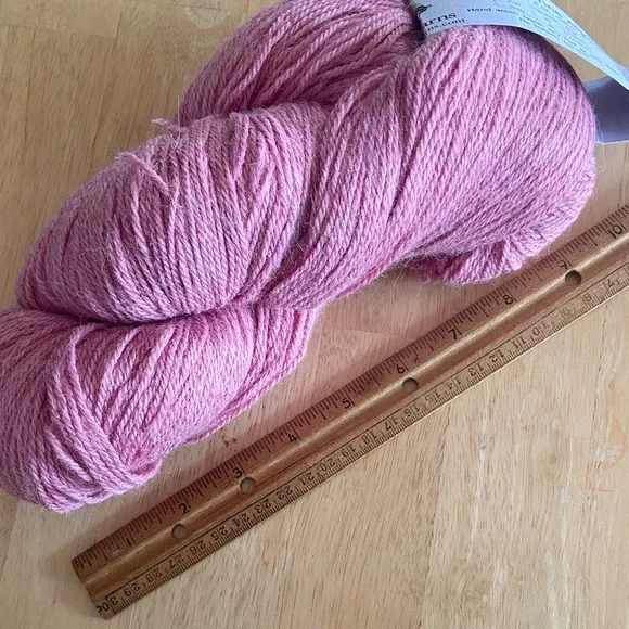 HEATHER PRIME ALPACA Yarn - Approx warm Pink - Picture 5 of 6